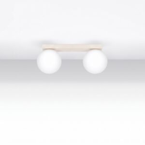Ceiling Lamp Yoli 2 Beige Uncategorized Great Lighting UK Ltd