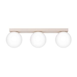 Ceiling Lamp Yoli 3 Beige Uncategorized Great Lighting UK Ltd