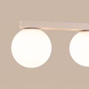 Ceiling Lamp Yoli 3 Beige Uncategorized Great Lighting UK Ltd