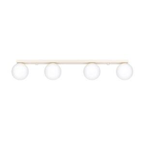 Ceiling Lamp Yoli 4 Beige Uncategorized Great Lighting UK Ltd