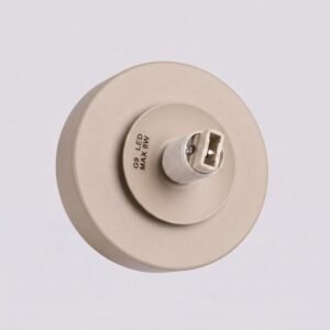Wall Lamp Yoli 1 Taupe with Switch Uncategorized Great Lighting UK Ltd