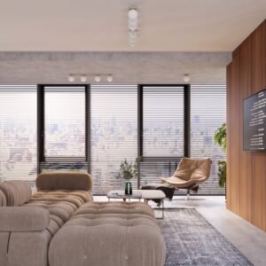 Ceiling Lamp Yoli 1 Taupe Uncategorized Great Lighting UK Ltd