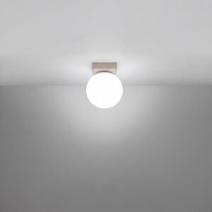 Ceiling Lamp Yoli 1 Taupe Uncategorized Great Lighting UK Ltd
