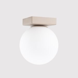 Ceiling Lamp Yoli 1 Taupe Uncategorized Great Lighting UK Ltd