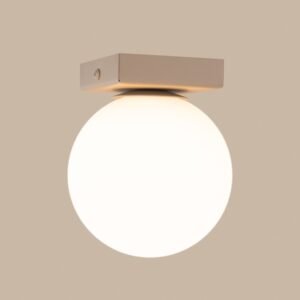 Ceiling Lamp Yoli 1 Taupe Uncategorized Great Lighting UK Ltd