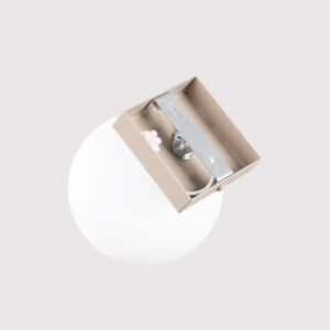 Ceiling Lamp Yoli 1 Taupe Uncategorized Great Lighting UK Ltd