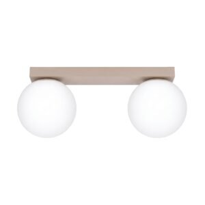 Ceiling Lamp Yoli 2 Taupe Uncategorized Great Lighting UK Ltd