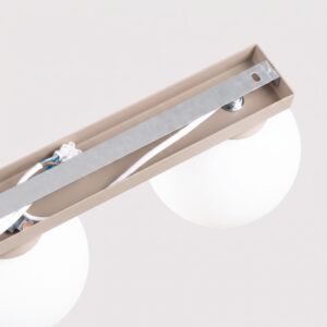 Ceiling Lamp Yoli 2 Taupe Uncategorized Great Lighting UK Ltd
