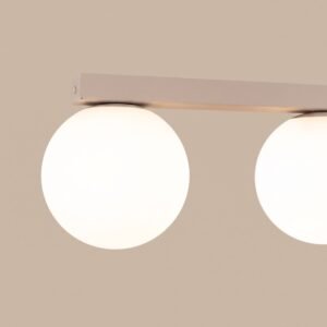 Ceiling Lamp Yoli 3 Taupe Uncategorized Great Lighting UK Ltd