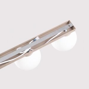 Ceiling Lamp Yoli 3 Taupe Uncategorized Great Lighting UK Ltd