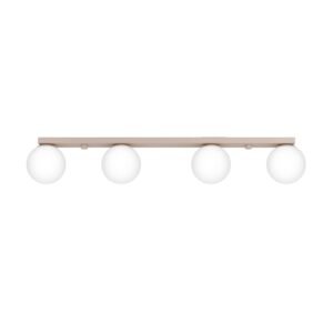 Ceiling Lamp Yoli 4 Taupe Uncategorized Great Lighting UK Ltd