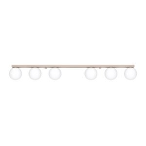 Ceiling Lamp Yoli 6 Taupe Uncategorized Great Lighting UK Ltd