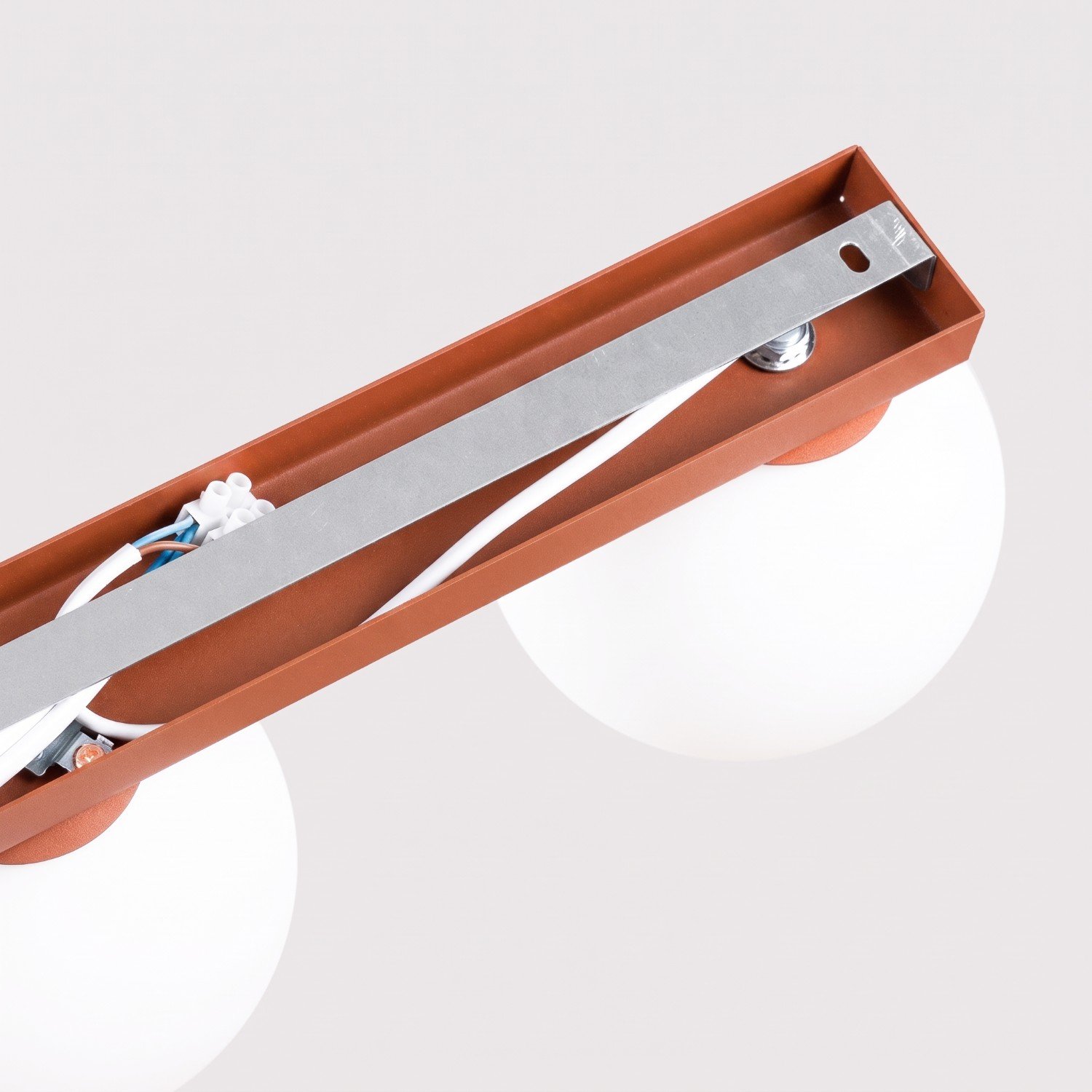 Ceiling Lamp Yoli 2 Red Ochre Uncategorized Great Lighting UK Ltd