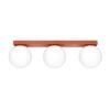 Ceiling Lamp Yoli 3 Red Ochre Uncategorized Great Lighting UK Ltd