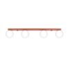 Ceiling Lamp Yoli 4 Red Ochre Uncategorized Great Lighting UK Ltd