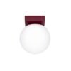 Ceiling Lamp Yoli 1 Burgundy Uncategorized Great Lighting UK Ltd