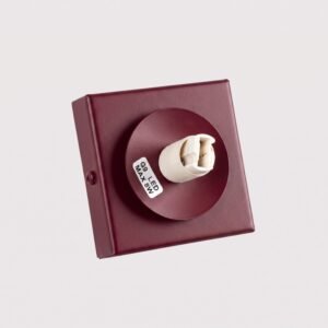 Ceiling Lamp Yoli 1 Burgundy Uncategorized Great Lighting UK Ltd