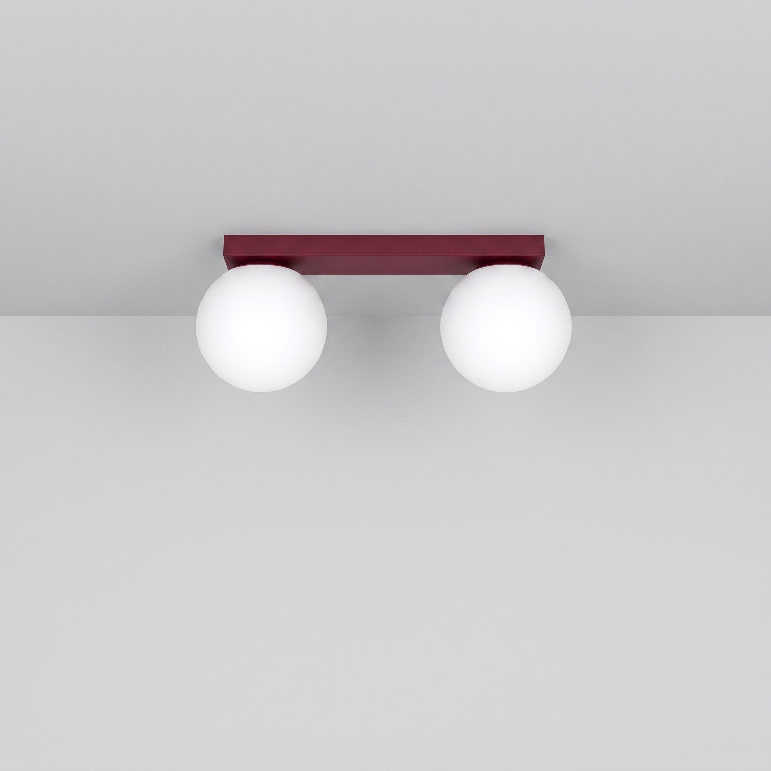 Ceiling Lamp Yoli 2 Burgundy Uncategorized Great Lighting UK Ltd