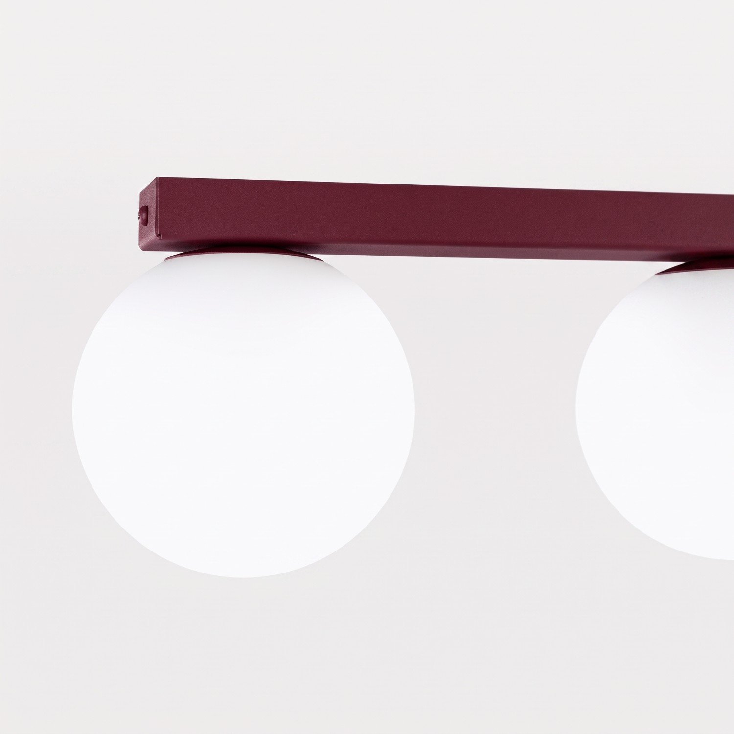 Ceiling Lamp Yoli 2 Burgundy Uncategorized Great Lighting UK Ltd