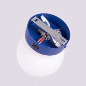 Wall Lamp Yoli 1 Ultramarine with Switch Uncategorized Great Lighting UK Ltd