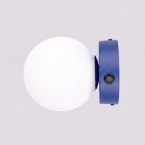Wall Lamp Yoli 1 Ultramarine with Switch Uncategorized Great Lighting UK Ltd