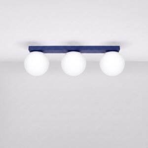 Ceiling Lamp Yoli 3 Ultramarine Uncategorized Great Lighting UK Ltd