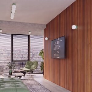 Wall Lamp Yoli 1 Olive Green with Switch Uncategorized Great Lighting UK Ltd