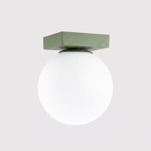Ceiling Lamp Yoli 1 Olive Green Uncategorized Great Lighting UK Ltd