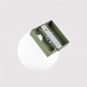 Ceiling Lamp Yoli 1 Olive Green Uncategorized Great Lighting UK Ltd