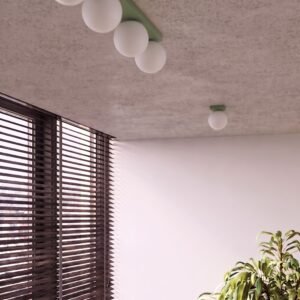 Ceiling Lamp Yoli 2 Olive Green Uncategorized Great Lighting UK Ltd