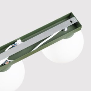 Ceiling Lamp Yoli 2 Olive Green Uncategorized Great Lighting UK Ltd
