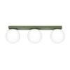 Ceiling Lamp Yoli 3 Olive Green Uncategorized Great Lighting UK Ltd