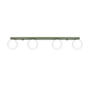 Ceiling Lamp Yoli 4 Olive Green Uncategorized Great Lighting UK Ltd