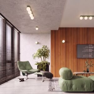 Wall Lamp Yoli 1 Sage with Switch Uncategorized Great Lighting UK Ltd