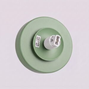 Wall Lamp Yoli 1 Sage with Switch Uncategorized Great Lighting UK Ltd