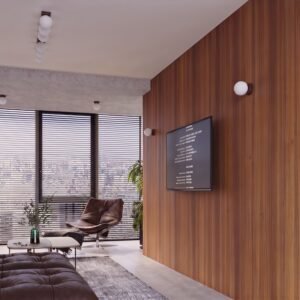 Wall Lamp Yoli 1 Brown with Switch New Arrivals Great Lighting UK Ltd