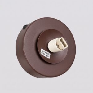 Wall Lamp Yoli 1 Brown with Switch New Arrivals Great Lighting UK Ltd