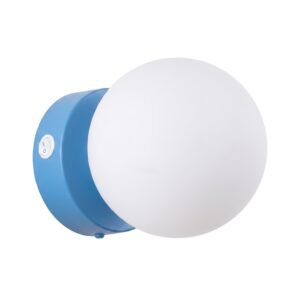 Wall Lamp Yoli 1 Azure with Switch Uncategorized Great Lighting UK Ltd