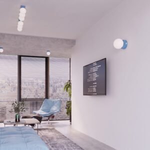 Wall Lamp Yoli 1 Azure with Switch Uncategorized Great Lighting UK Ltd