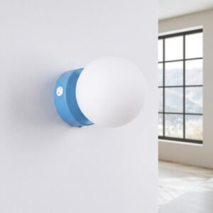 Wall Lamp Yoli 1 Azure with Switch Uncategorized Great Lighting UK Ltd