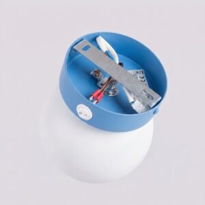 Wall Lamp Yoli 1 Azure with Switch Uncategorized Great Lighting UK Ltd