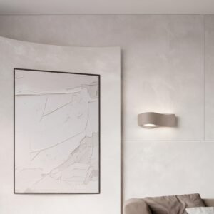 Wall Lamp Tila 30 Taupe Uncategorized Great Lighting UK Ltd