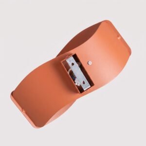 Wall Lamp Tila 30 Red Ochre Double Wall Lights Great Lighting UK Ltd