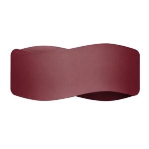 Wall Lamp Tila 30 Burgundy Uncategorized Great Lighting UK Ltd