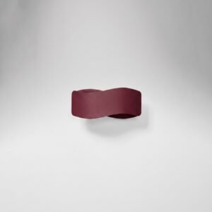 Wall Lamp Tila 30 Burgundy Uncategorized Great Lighting UK Ltd
