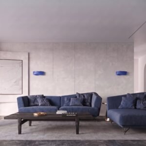 Wall Lamp Tila 30 Ultramarine Uncategorized Great Lighting UK Ltd