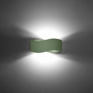 Wall Lamp Tila 30 Olive Green Uncategorized Great Lighting UK Ltd