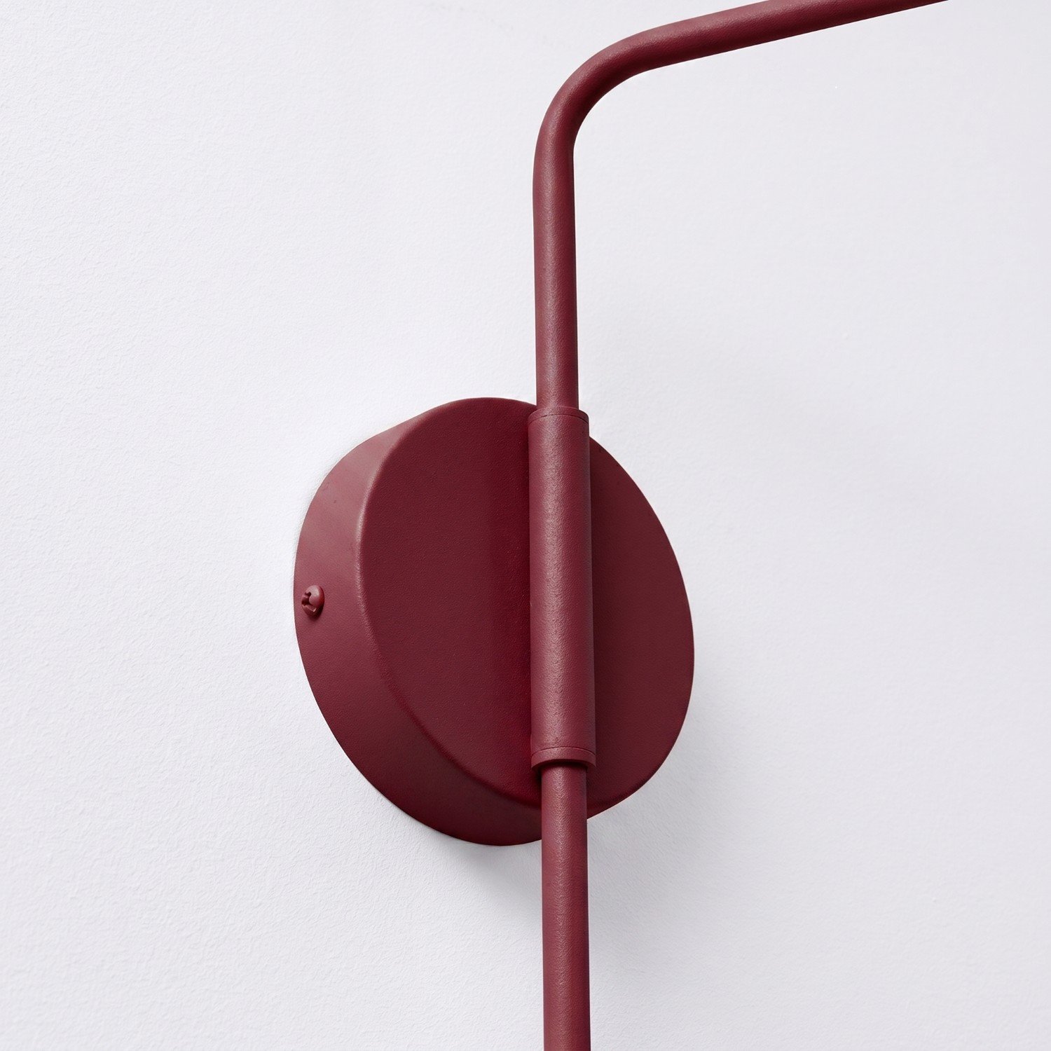Wall Lamp Nox Burgundy Uncategorized Great Lighting UK Ltd