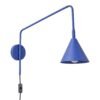 Wall Lamp Nox Ultramarine Coloured Wall Lights Great Lighting UK Ltd
