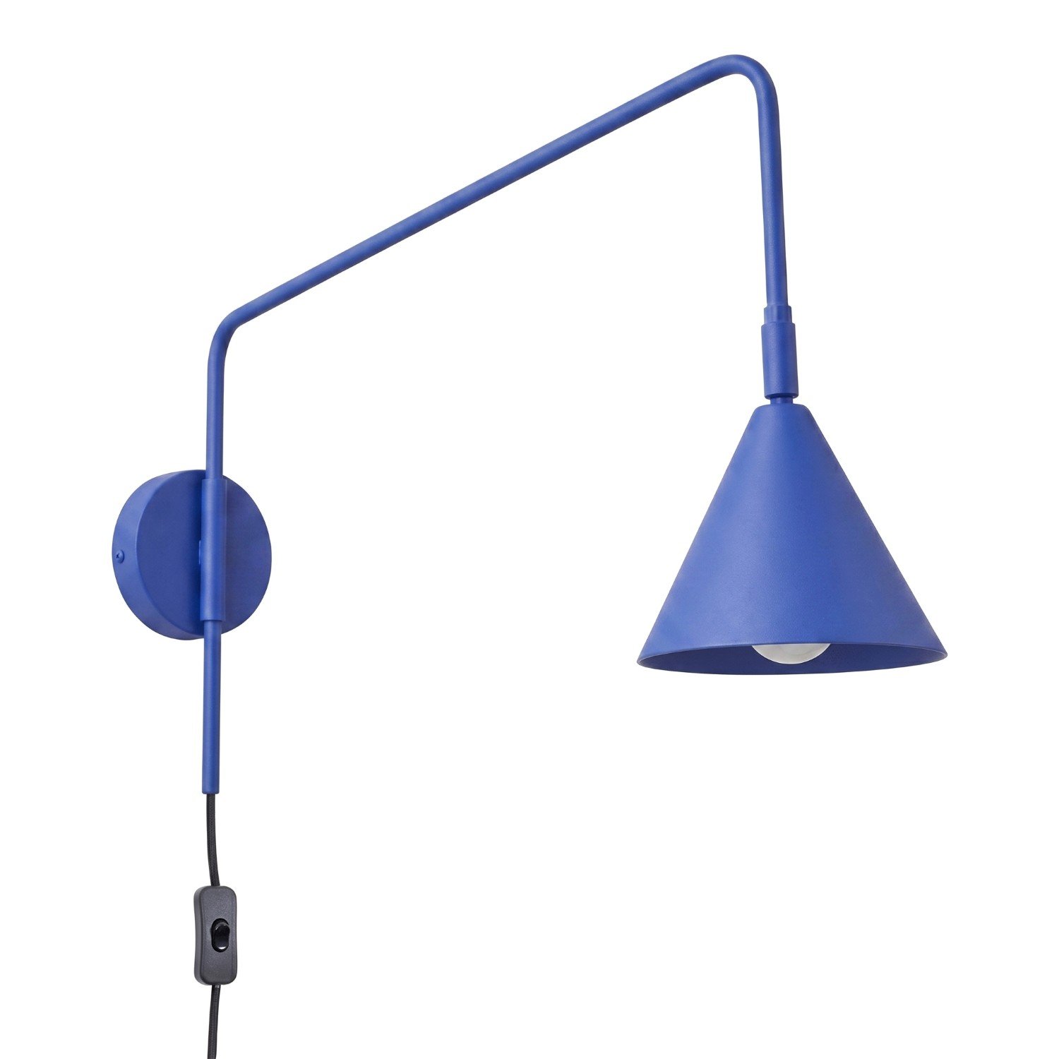 Wall Lamp Nox Ultramarine Coloured Wall Lights Great Lighting UK Ltd